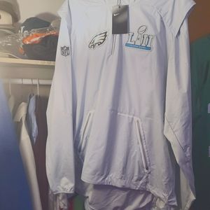 Media day superbowl 52 Eagles half zip pullover